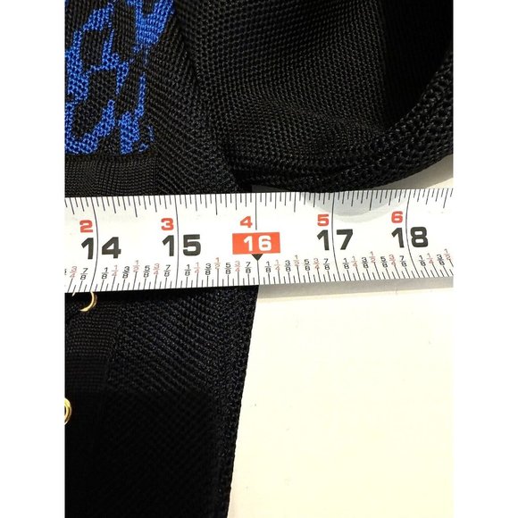 Balmain Blue and Black Mini Dress - Picture 9 of 16